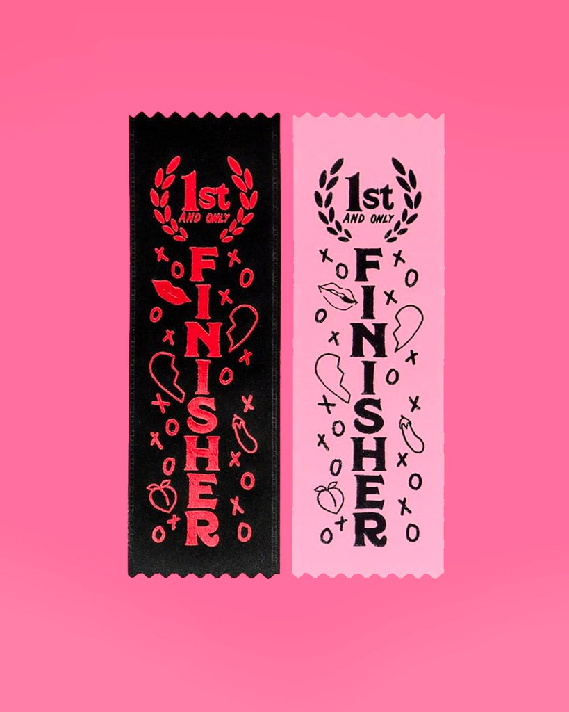 "1st (and only) Finisher" Award Ribbon