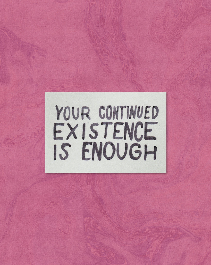 Continued Existence Sticker