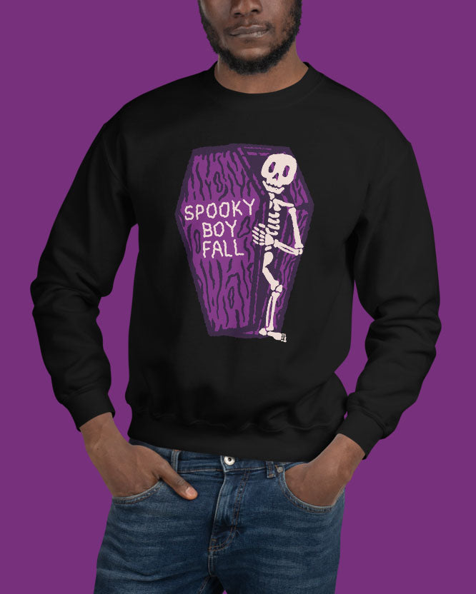 Spooky Coffin Unisex Sweatshirt