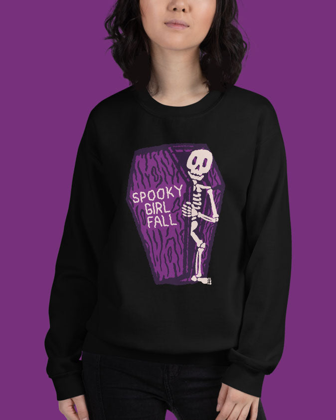 Spooky Coffin Unisex Sweatshirt