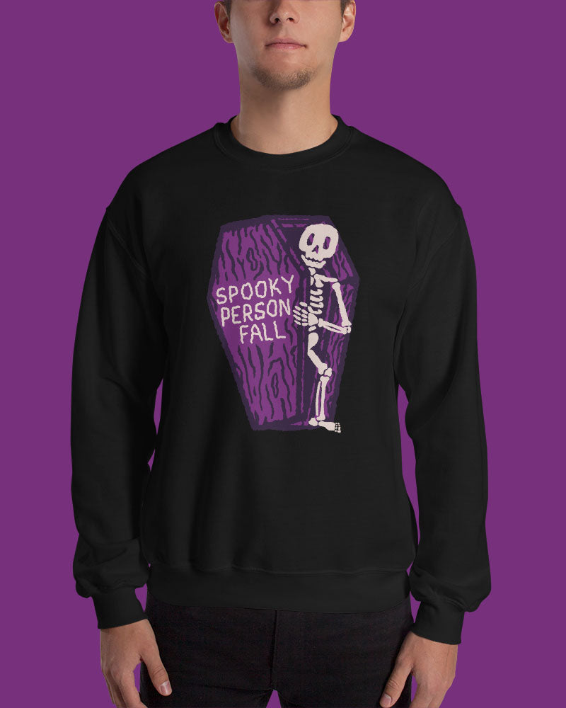 Spooky Coffin Unisex Sweatshirt