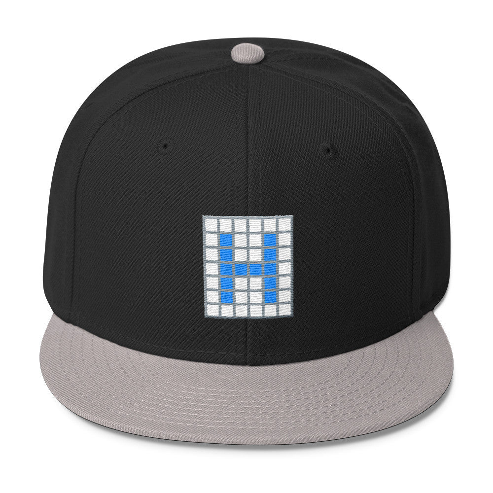 "H" Blue Tile Snapback