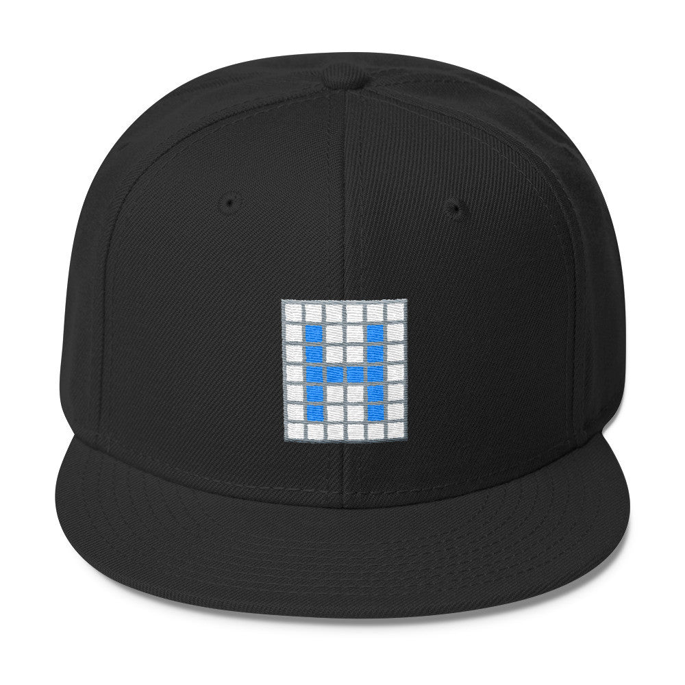 "H" Blue Tile Snapback